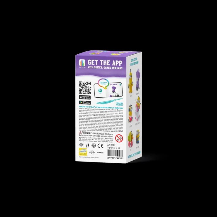 Hey Clay Art Supplies | Make & Create>Single Pack Minions - Evil Minion