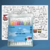 Hey Doodle Activities & Learning | Drawing, Colouring & Painting>Silicone Playmat - Toot Toot Honk (Large)