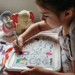 Hey Doodle Activities & Learning | Drawing, Colouring & Painting>Silicone Playmat - Into The Wild (Mini)