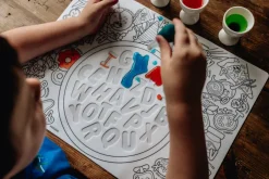 Hey Doodle Activities & Learning | Fidget & Sensory Toys>Silicone Sensory Mat - Alphabet Soup (Large)