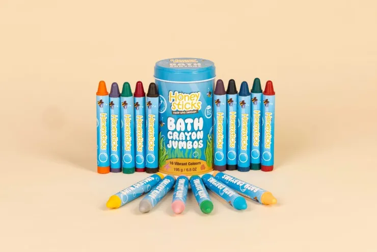 Honeysticks Bath Toys | Drawing, Colouring & Painting>Bath Crayons Jumbo (16 pack)