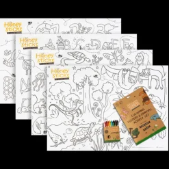 Honeysticks Art Supplies | Drawing, Colouring & Painting>Jumbo Posters & Crayons Activity Pack*