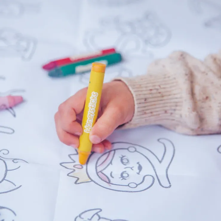 Honeysticks Art Supplies | Drawing, Colouring & Painting>Jumbo Posters & Crayons Activity Pack*
