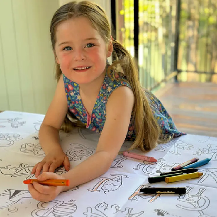 Honeysticks Art Supplies | Drawing, Colouring & Painting>Jumbo Posters & Crayons Activity Pack*
