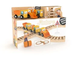 J'ADORE Wooden Toys | Trains & Train Sets>J'adore Construction Train Set*