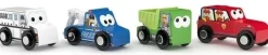 J'ADORE Wooden Toys | Trains & Train Sets>J'adore Wooden Vehicles - City Squad*