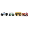 J'ADORE Wooden Toys | Trains & Train Sets>J'adore Wooden Vehicles - Urban City Vehicle*