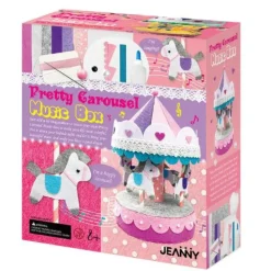 Jeanny Art Supplies | Make & Create>Craft - Pretty Carousel Music Box