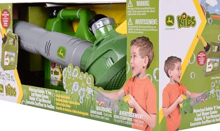 John Deere Pretend Play | 3 Years+>Bubble Leaf Blower