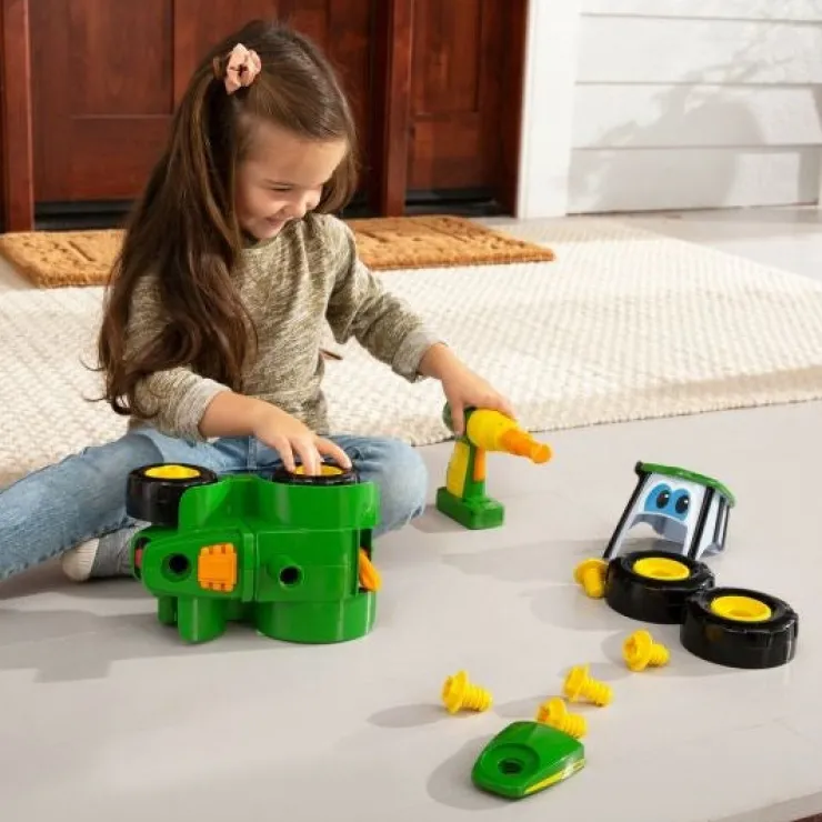 John Deere Building Sets | Transport Toys>Build a Johnny Tractor
