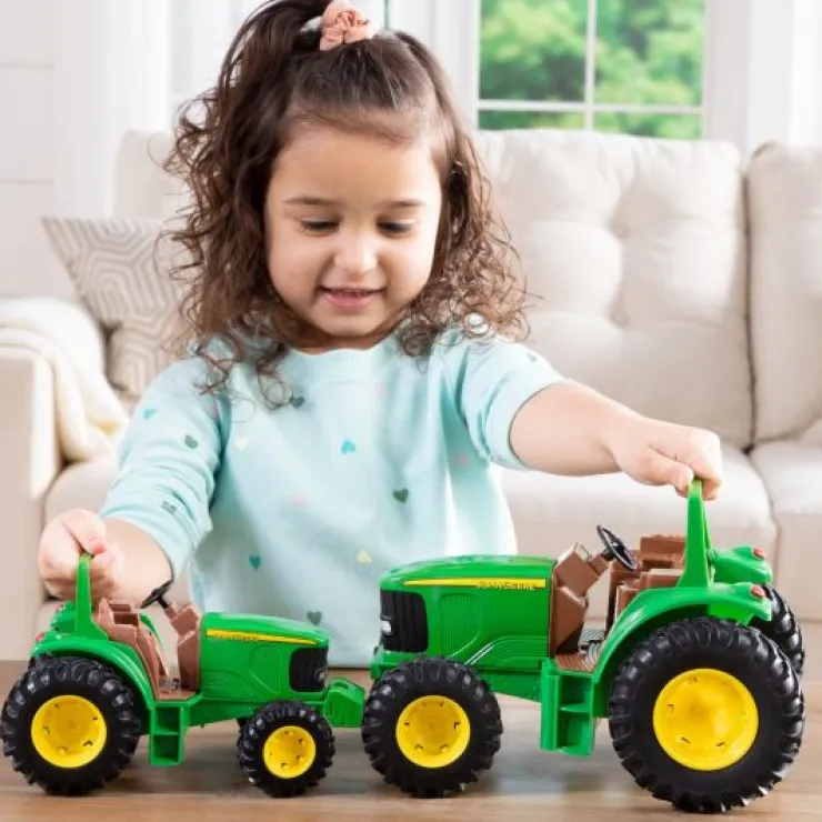 John Deere Push & Pull Toys | Transport Toys>20cm Tractor