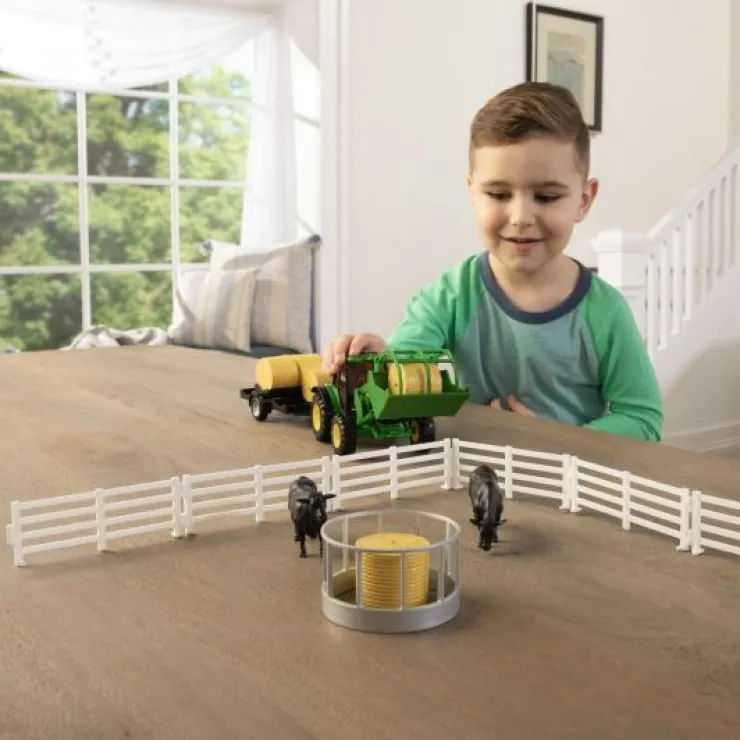 John Deere Push & Pull Toys | Transport Toys>Hay Farm Set