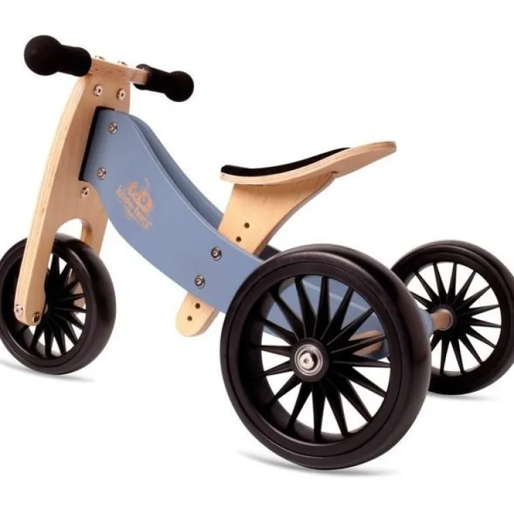 Kinderboard Balance Bikes | Wooden Toys>Kinderfeet Tiny Tot Plus -Slate Blue