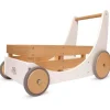 Kinderboard Trikes & Wagons | Wooden Toys>Kinderfeets Cargo Walker - White