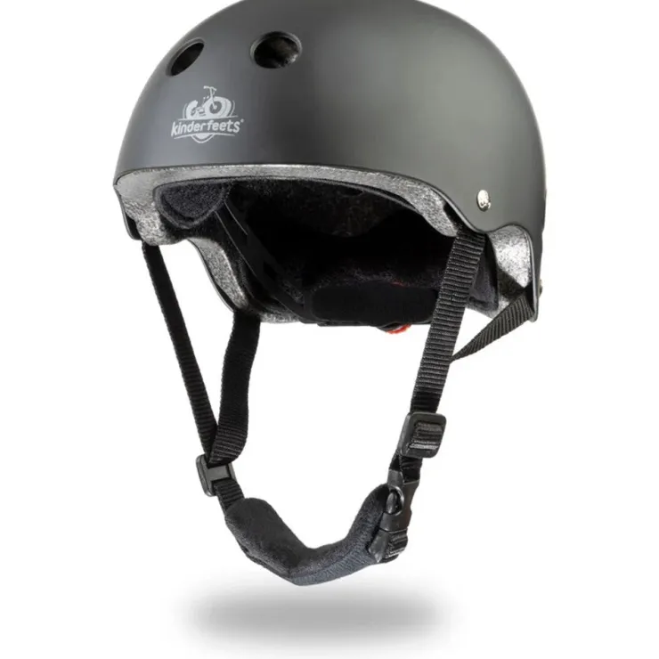 Kinderboard Helmets & Bike Accessories>Kinderfeets Toddler Helmet - Black Matte