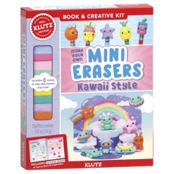 KLUTZ Make & Create | 8 Years+>Make Your Own Mini Erasers - Kawaii Style