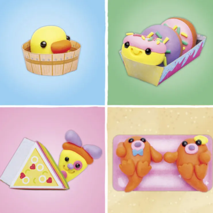 KLUTZ Make & Create | 8 Years+>Make Your Own Mini Erasers - Kawaii Style