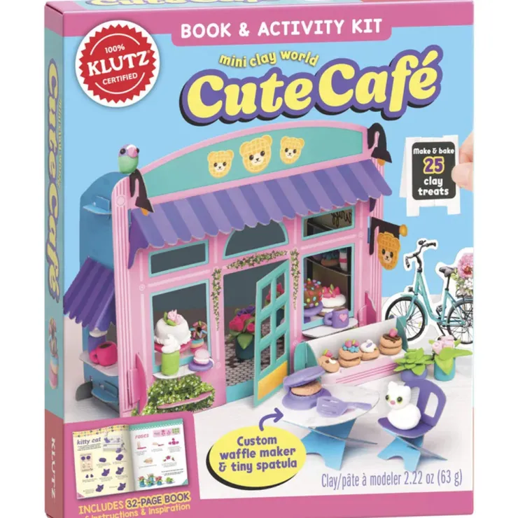 KLUTZ Make & Create | 8 Years+>Mini Clay World - Cute Cafe