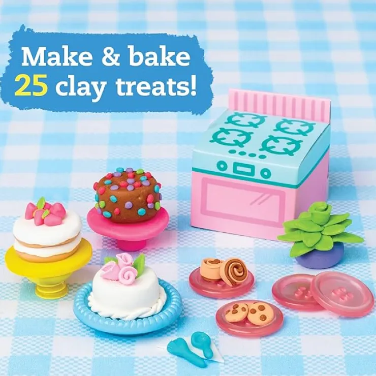 KLUTZ Make & Create | 8 Years+>Mini Clay World - Cute Cafe