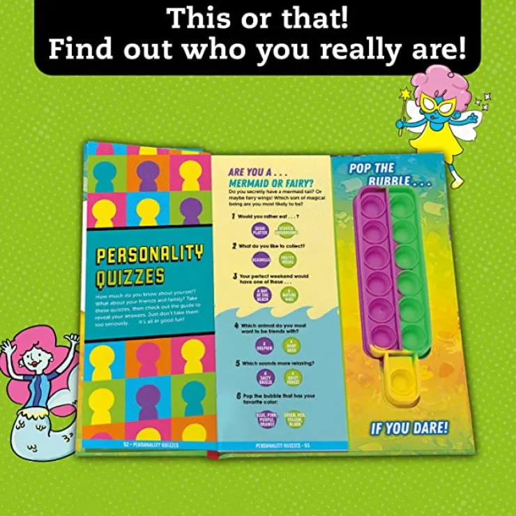 KLUTZ 6 Years+ | 8 Years+>* Pop It Challenge Activity Book
