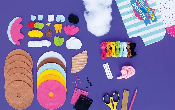 KLUTZ Make & Create | 8 Years+>Sew Your Own Donut Animals