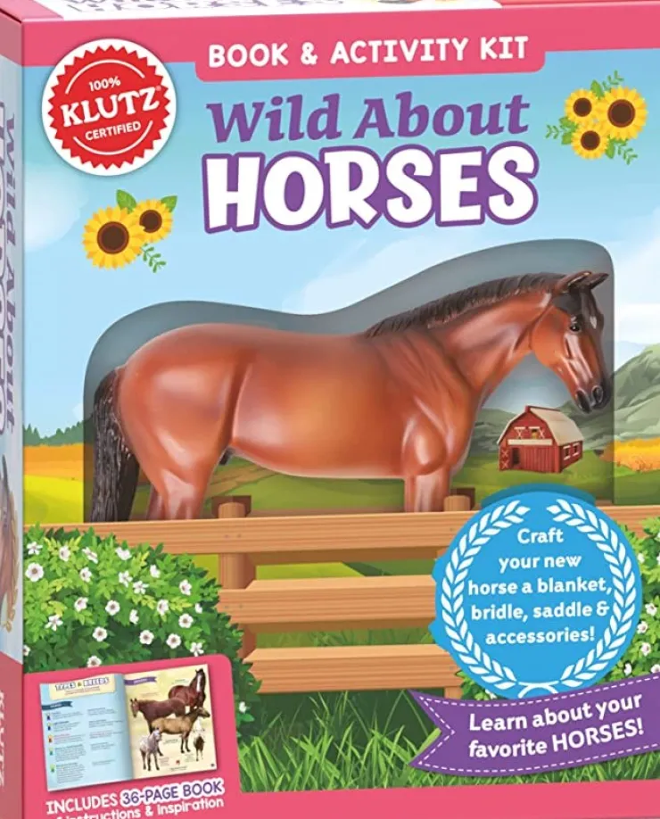 KLUTZ Make & Create | 6 Years+>Wild About Horses