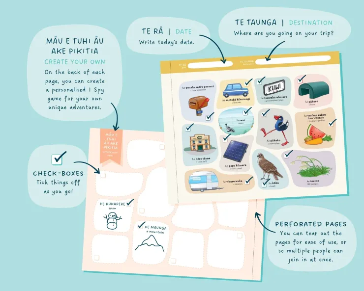 KUWI THE KIWI Books | Family Games>Kuwi & Friends - Rapua! I Spy - Kiwi Road Trip