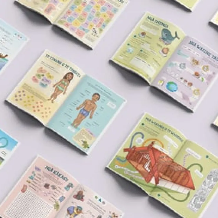 KUWI THE KIWI Books | 6 Years+>Maori Activity Book - He Puka Ngohe