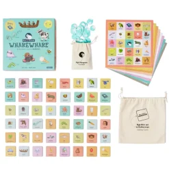 KUWI THE KIWI Early Development Toys | Educational Games>Kuwi Wharewhare -  Māori / English Bilingual Bingo