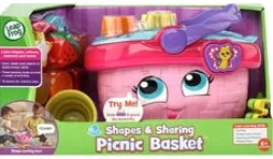 Leapfrog Sorting Toys | Early Development Toys>Shapes & Sharing Picnic Basket