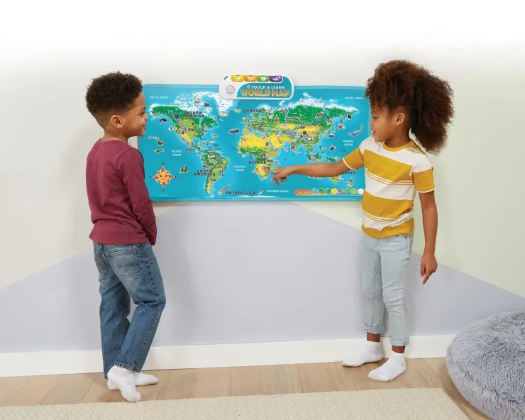 Leapfrog Early Development Toys | Electronic Learning Products>Touch & Learn World Map