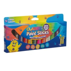 Little Brian Art Supplies | Drawing, Colouring & Painting>Paint Sticks classic - 12 pack