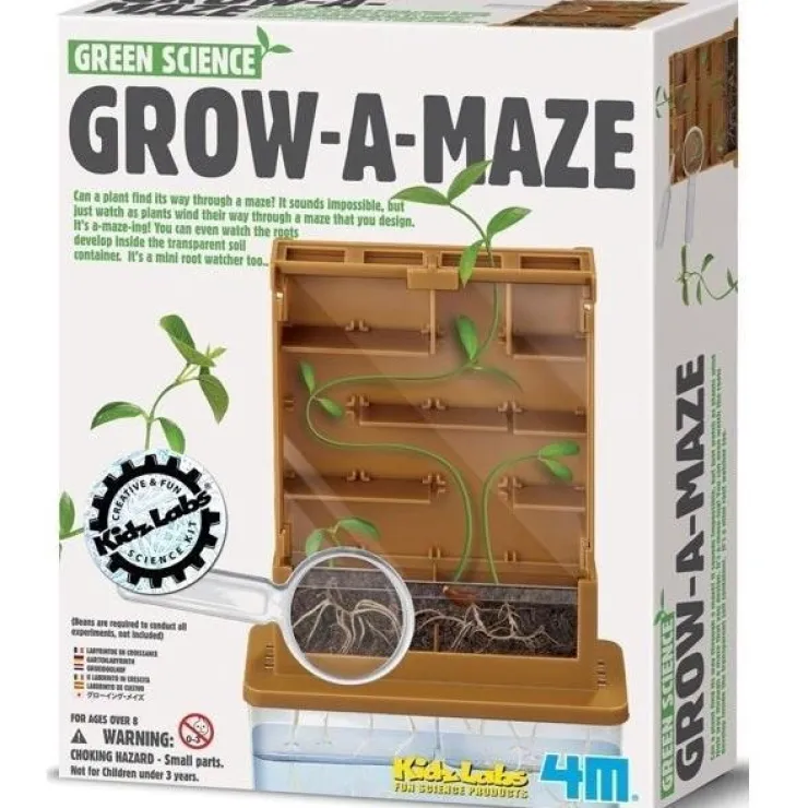 4M Science & Discovery | 8 Years+>Green Science Kit - Grow a Maze