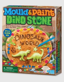 4M Make & Create | 5 Years+>* Mould & Paint Dino Stone