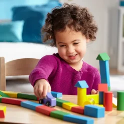 Melissa & Doug Wooden Toys | Building Blocks><noscript><img width=