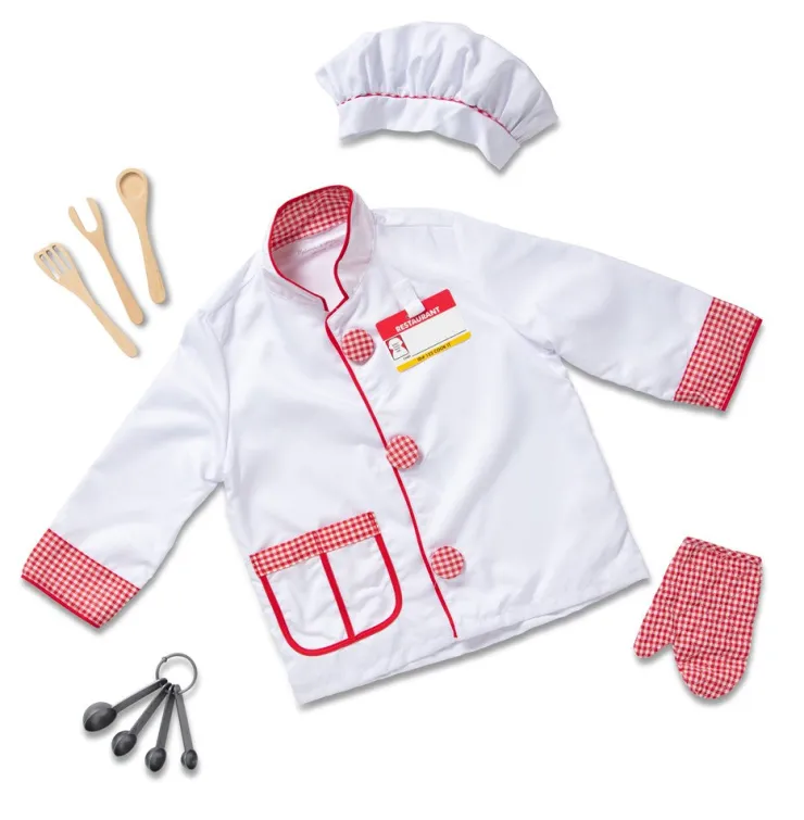 Melissa & Doug Pretend Play | Costume Sets>Chef Role Play Costume Set