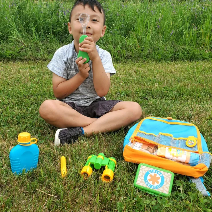 Melissa & Doug Pretend Play | Nature Exploration>Let's Explore Hiking Play Set