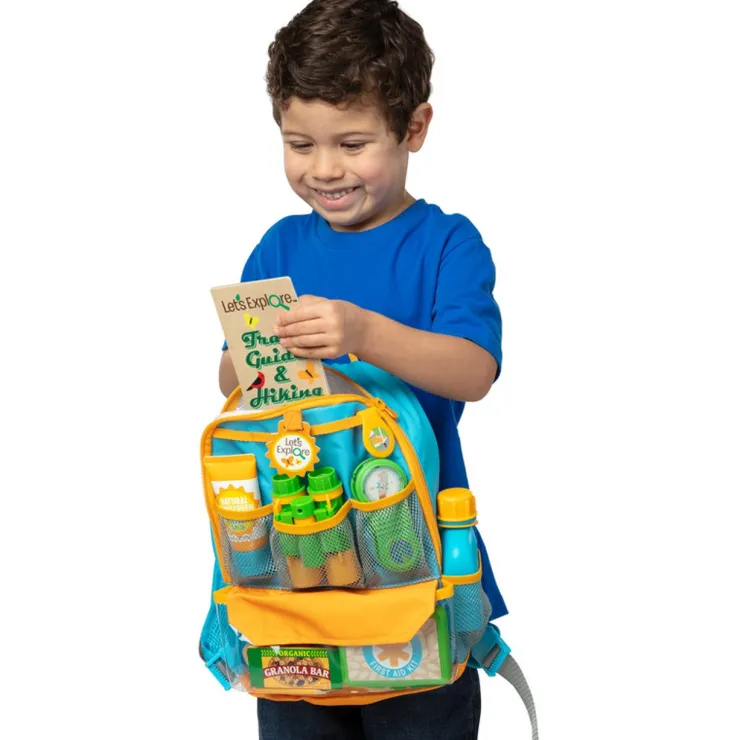 Melissa & Doug Pretend Play | Nature Exploration>Let's Explore Hiking Play Set