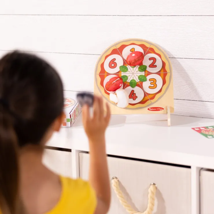 Melissa & Doug Pretend Play | Kitchen & Food>Pizza Topping Toss