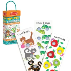 Melissa & Doug Early Development Toys | 12 Months+>* Poke-a-Dot Numbers Learning Cards