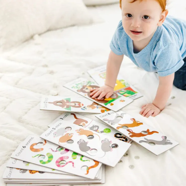 Melissa & Doug Early Development Toys | 12 Months+>* Poke-a-Dot Numbers Learning Cards