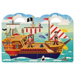 Melissa & Doug Stationary & Stickers | 5 Years+>Puffy Sticker Play Set - Pirate