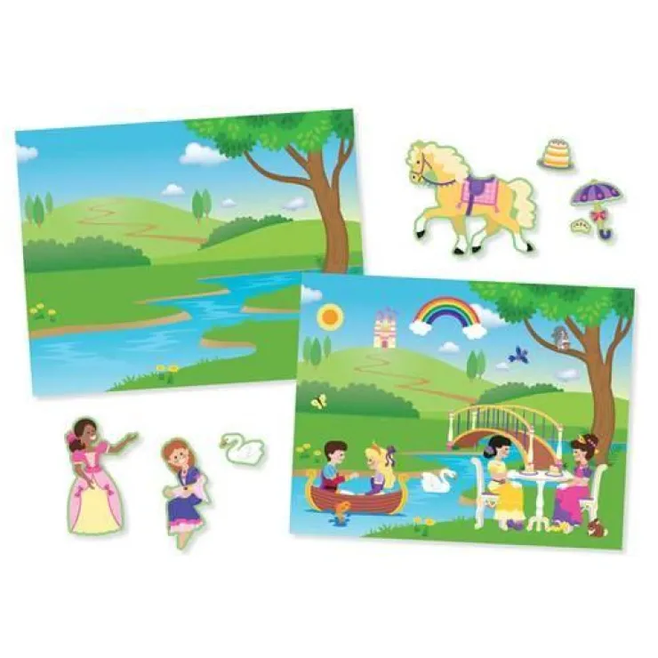 Melissa & Doug Stationary & Stickers | 3 Years+>Reusable Sticker Pad - Princess Castle