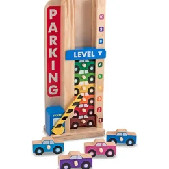 Melissa & Doug Transport Toys | 2 Years+>Stack & Count Parking Garage