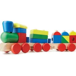 Melissa & Doug Wooden Toys | Building Blocks>Stacking Train