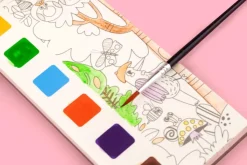 MIEREDU Drawing, Colouring & Painting | 3 Years+>Pocket Watercolour Painting Book - Animal Friends