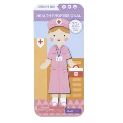 MIEREDU Jigsaw Puzzles | 3 Years+> Travel Magnetic Puzzle Box - Dream Big Series Health Professional