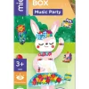MIEREDU Jigsaw Puzzles | 3 Years+>Travel Magnetic Puzzle - Animal Music