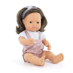 MINILAND Dolls | 3 Years+>My Friends & Me Baby Doll Brown Hair Girl 38cm