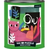 Mud Puppy Jigsaw Puzzles | 8 Years+>Mudpuppy Artsy Cats Puzzle Tin - Henri Catisse^